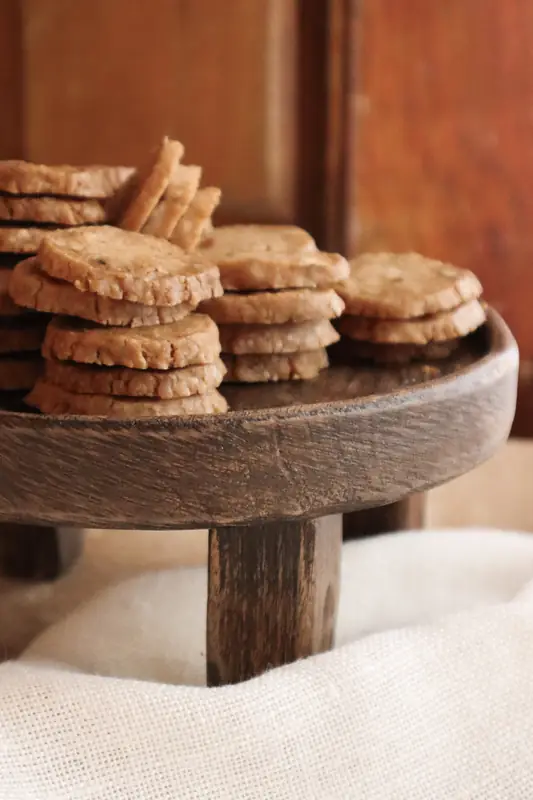 Galletitas de mantequilla y nuez